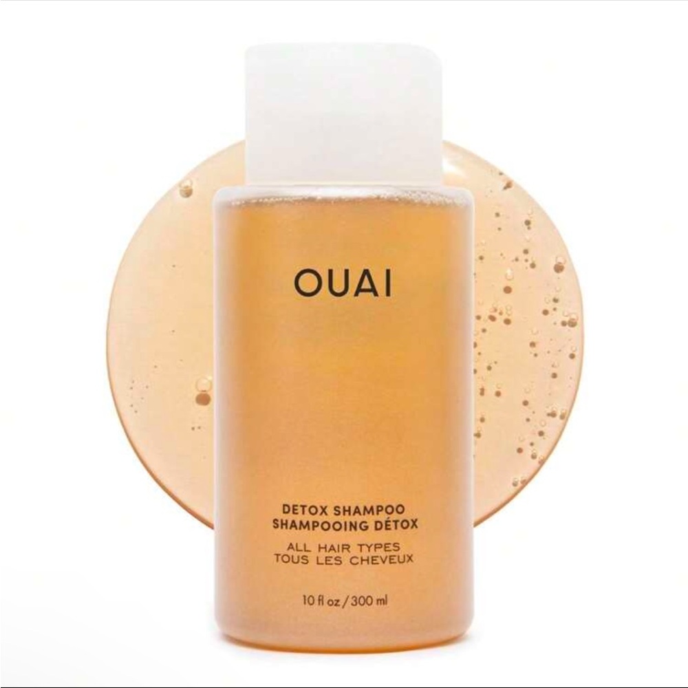 OUAI Detox Shampoo — Peach Amber